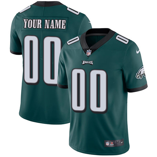Men's Philadelphia Eagles ACTIVE PLAYER Custom Green NFL Vapor Untouchable Limited Stitched Jersey
